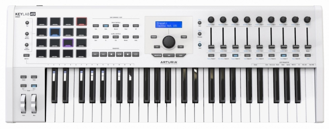 Фото MIDI-клавиатура Arturia KeyLab mkII 49 White