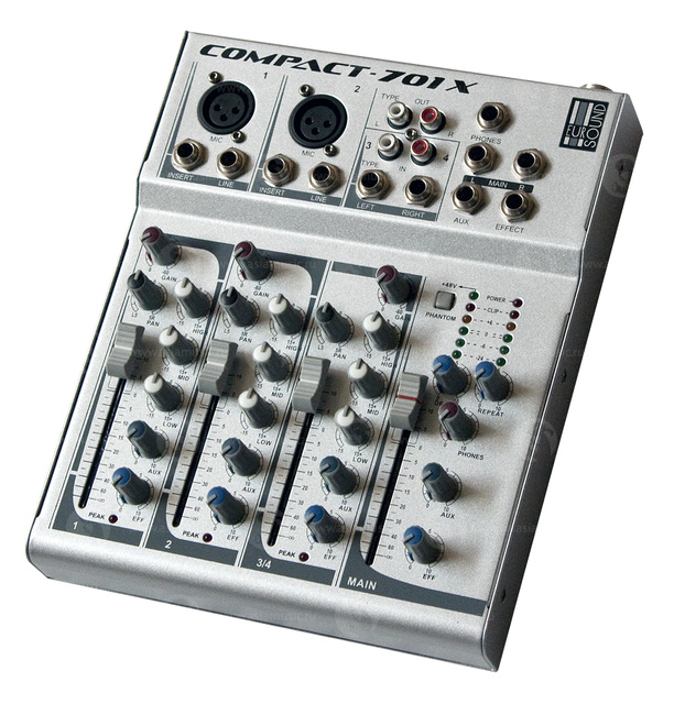 Фото Микшерный пульт EUROSOUND Compact-701X