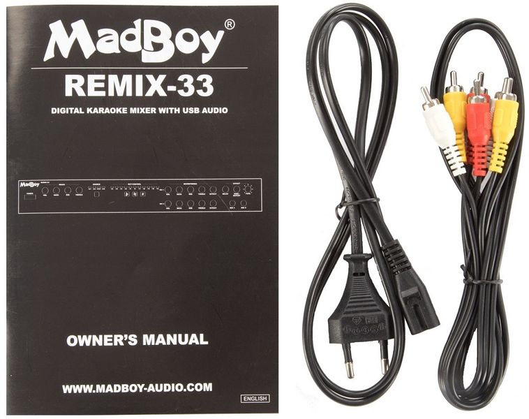 Фото Цифровой микшерный пульт Madboy REMIX-33