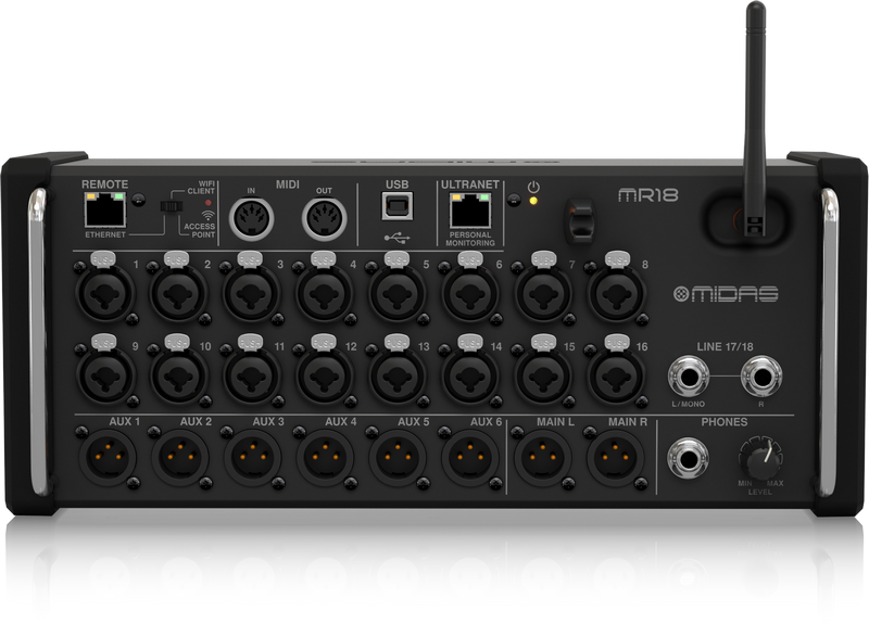 Фото Цифровой микшерный пульт Midas MR18