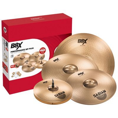 Фото Комплект тарелок Sabian B8X Performance Set Plus
