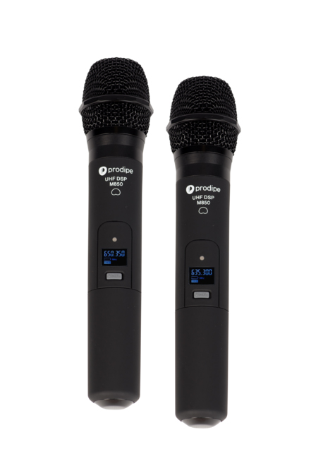 Фото Беспроводная микрофонная система DSP-DUO-UHF-M850/F5  Prodipe