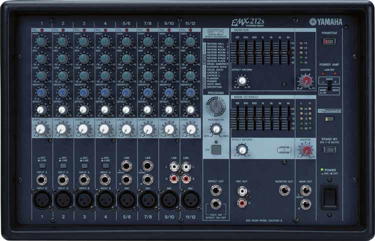Фото Активный микшерный пульт Yamaha EMX-212S