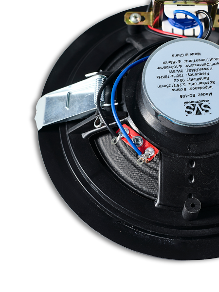 Фото Потолочный громкоговоритель SVS Audiotechnik SC-105 Black