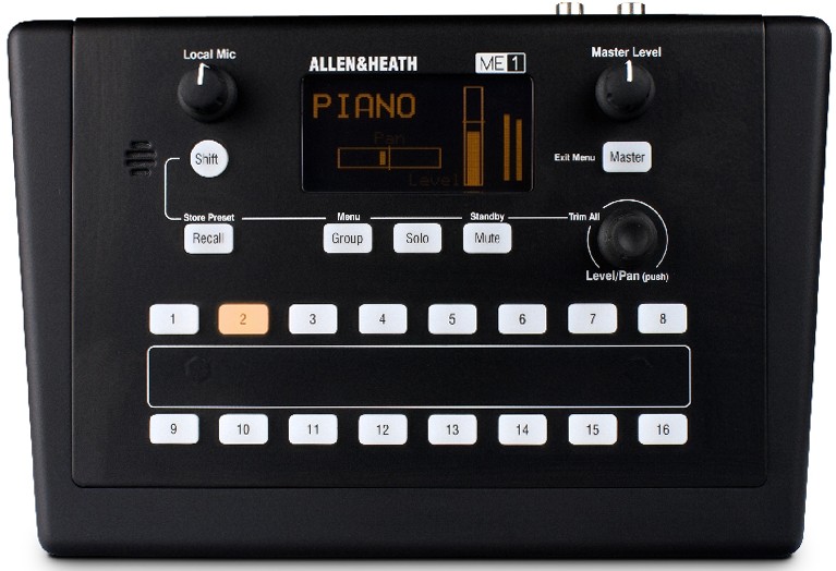 Фото Цифровой микшерный пульт Allen & Heath ME-1