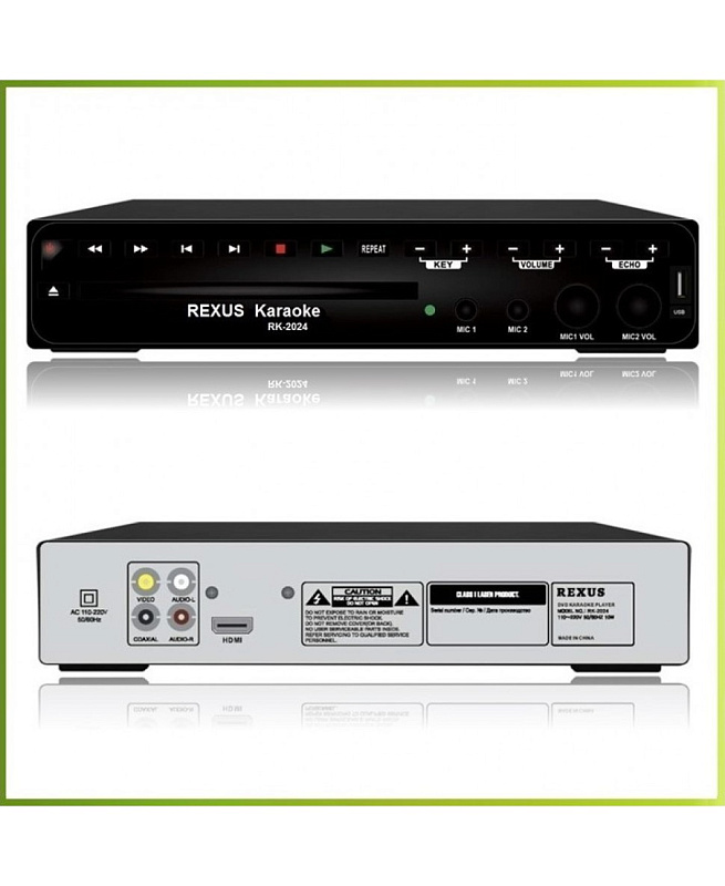 Фото Караоке-плеер REXUS RK-2024