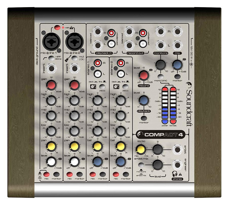Фото Микшерный пульт Soundcraft Compact 4