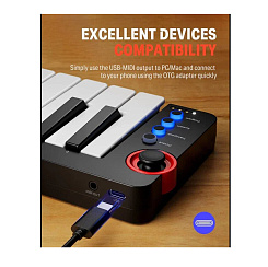 MIDI-клавиатура Donner Music N-32