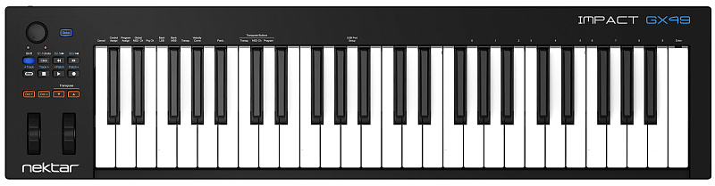 Фото MIDI-клавиатура Nektar Impact GX49  USB MIDI