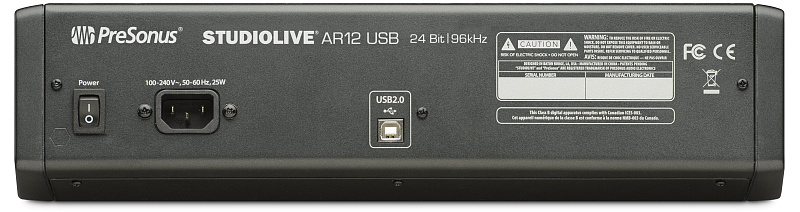 Фото Микшерный пульт PreSonus StudioLive AR12 USB