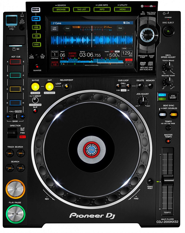 Фото DJ проигрыватель Pioneer CDJ-2000NXS2