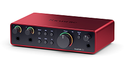 Аудиоинтерфейс Focusrite Scarlett 2i2 4th Gen