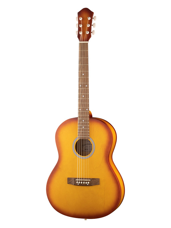 Фото M-20-SB Акустическая гитара, матовая, Амистар