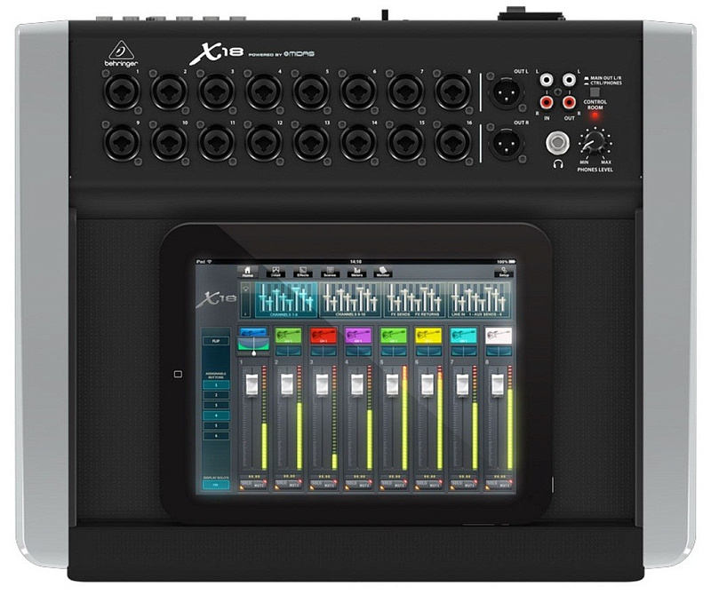 Фото Цифровой микшерный пульт Behringer X18