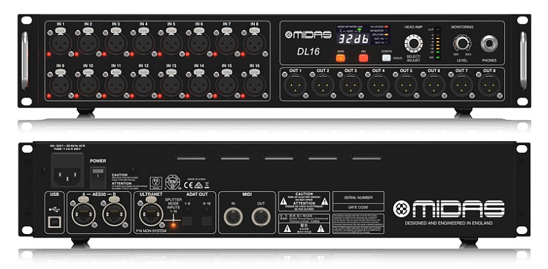 Фото Стейджбокс Midas DL16