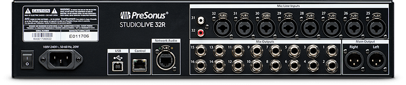 Фото Цифровой микшерный пульт PreSonus StudioLive 32R