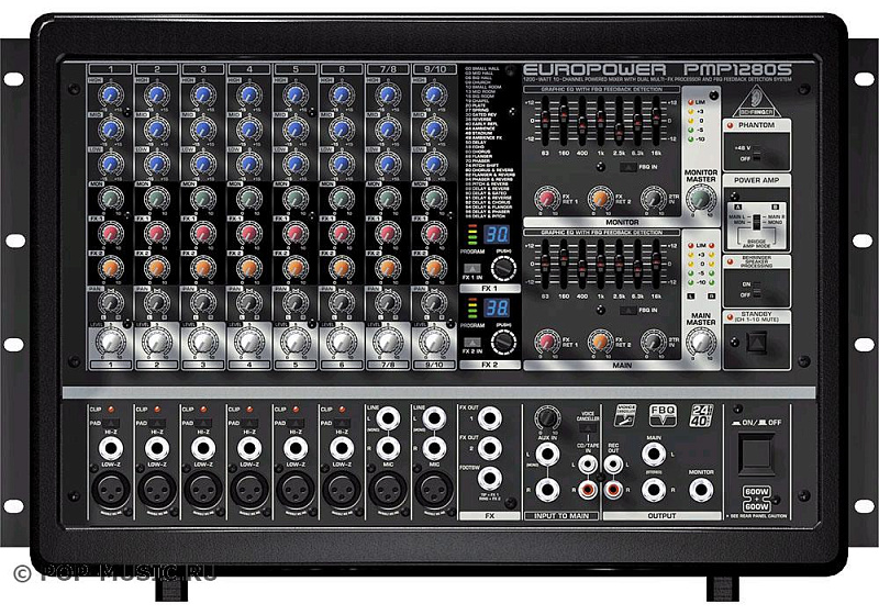Фото Активный микшерный пульт Behringer PMP1280S