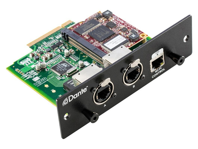 Фото Плата расширения Mackie DL Dante Expansion Card