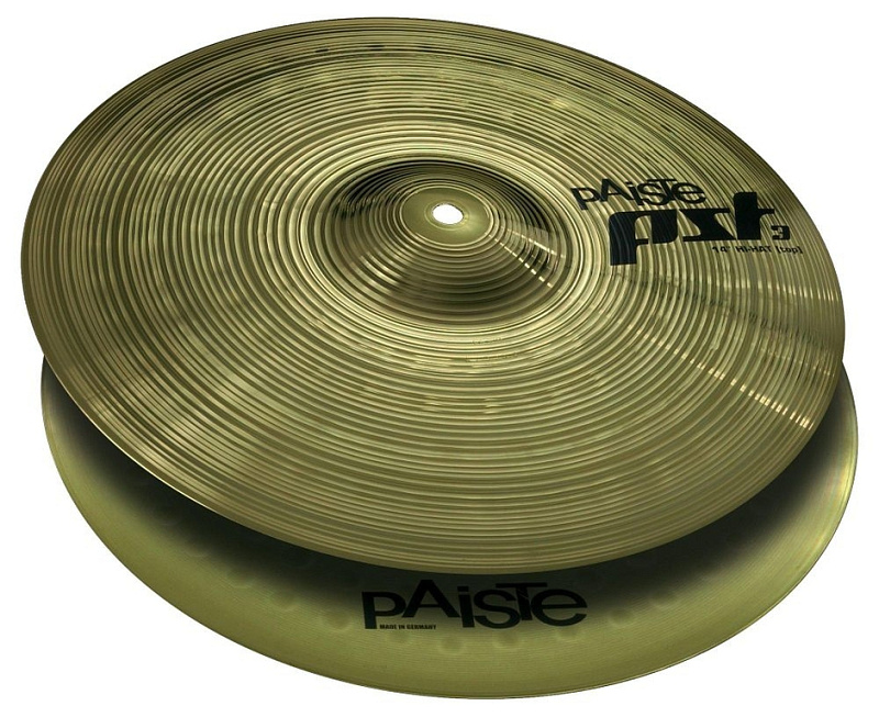 Фото Две тарелки 14" Paiste 0000634014 PST 3 Hi Hat  