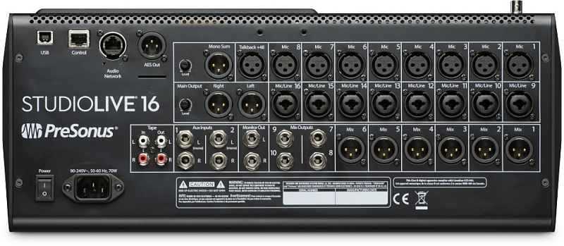 Фото Цифровой микшерный пульт PreSonus StudioLive 16 Series III