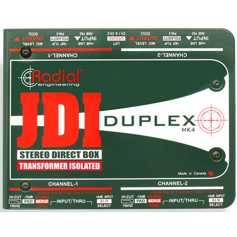 Фото Директ-бокс Radial JDI Duplex