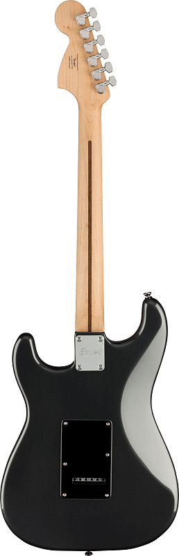Фото Электрогитара в комплекте FENDER SQUIER Affinity 2021 Stratocaster HSS Pack LRL Charcoal Frost Metallic