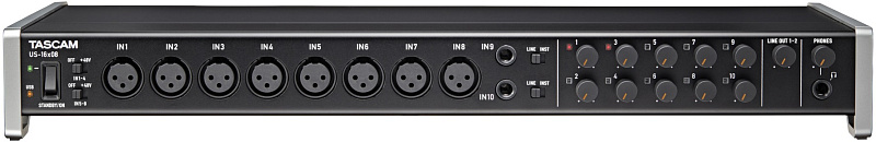 Фото Аудиоинтерфейс Tascam US-16x08