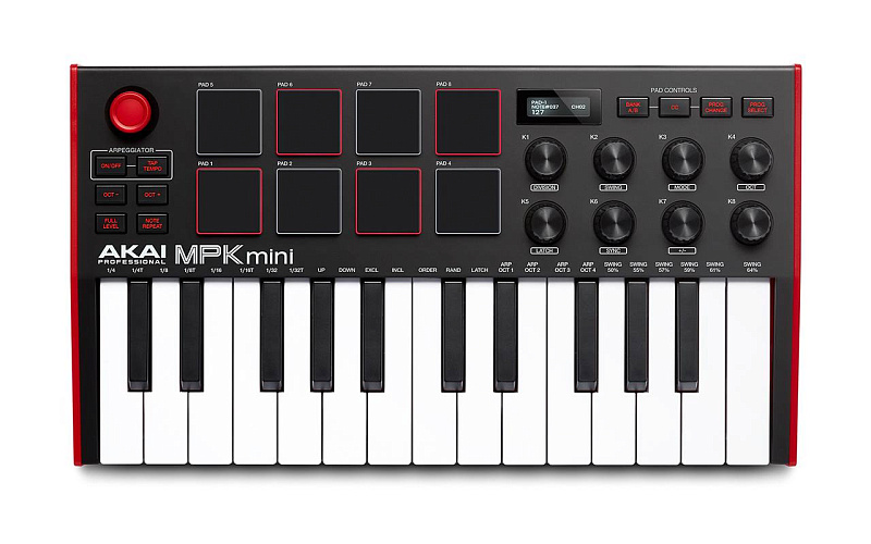 Фото MIDI-клавиатура Akai Pro MPK Mini MK3