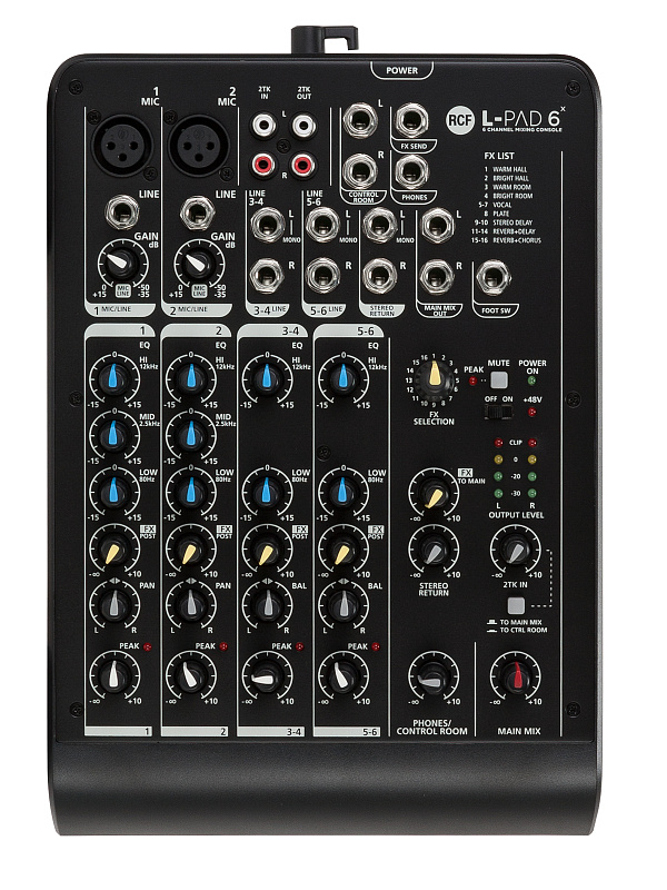 Фото Микшерный пульт RCF L-PAD 6X