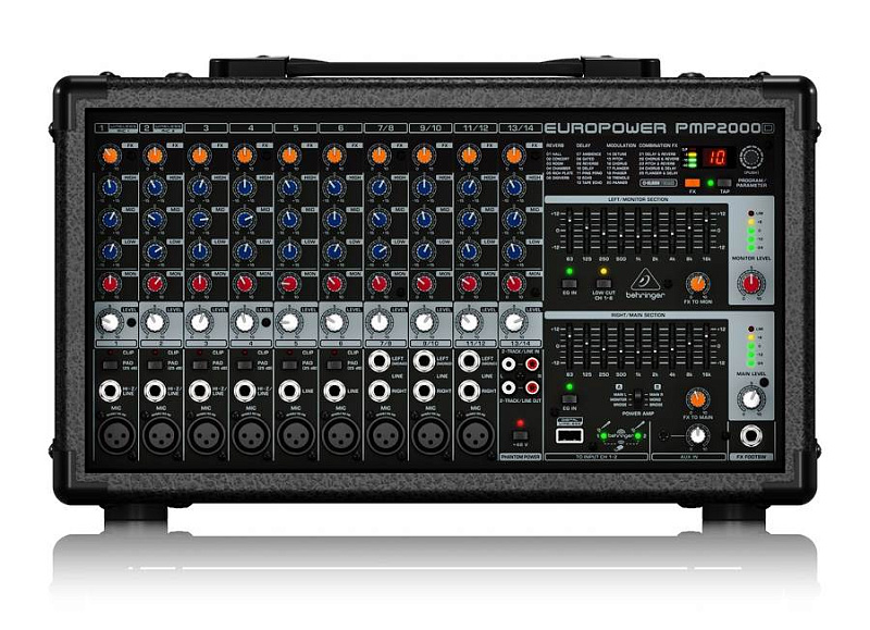 Фото Активный микшерный пульт Behringer PMP2000D