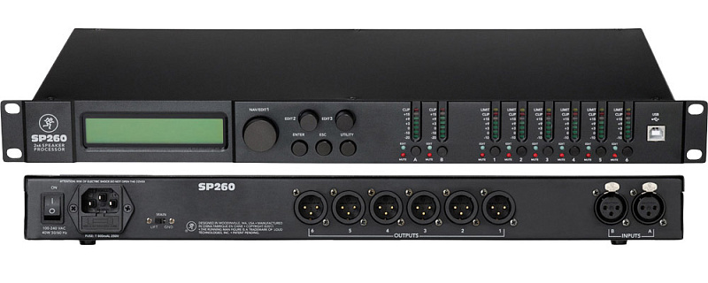 Фото Цифровой процессор Mackie SP260