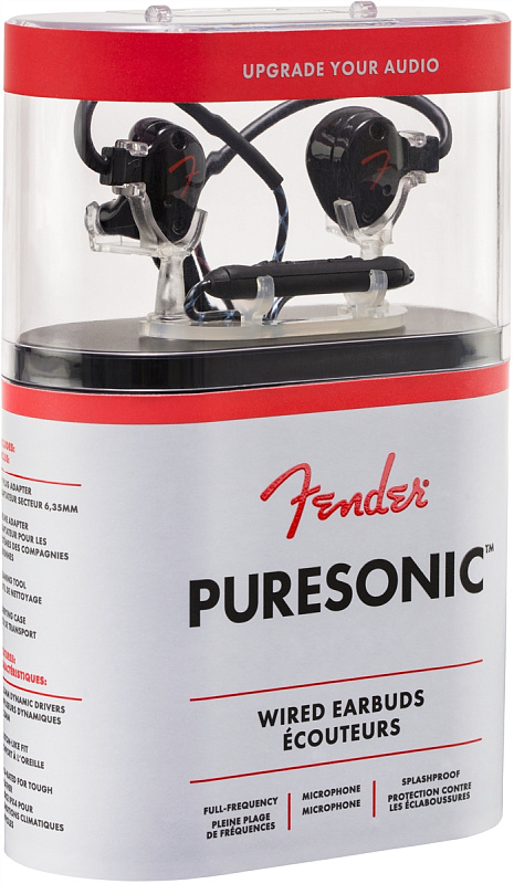 Фото FENDER PureSonic Wired earbud Black