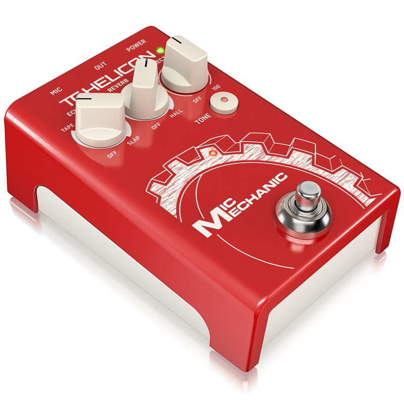 Фото Вокальная педаль эффектов TC Helicon Mic Mechanic 2