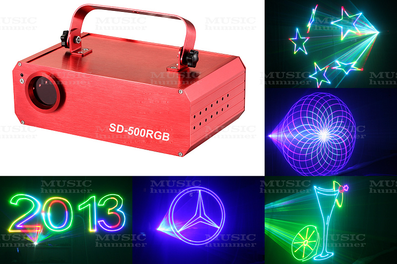 Фото LDS SD-500RGB программируемый лазер