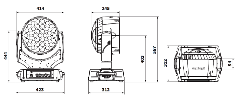 Фото ROBE ROBIN 1000 LedBeam
