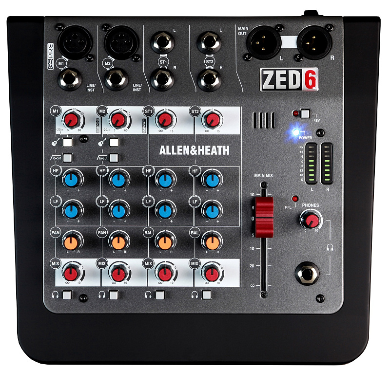 Фото Микшерный пульт Allen & Heath ZED6