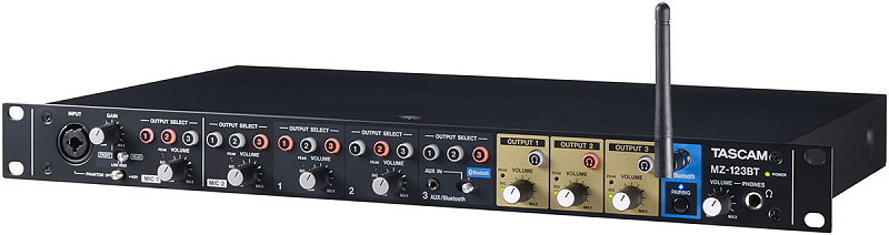 Фото Микшерный пульт Tascam MZ-123BT
