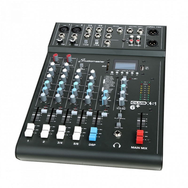 Фото Микшерный пульт STUDIOMASTER CLUB XS6 +
