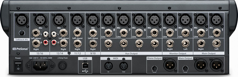 Фото Цифровой микшерный пульт PreSonus StudioLive 16.0.2 USB