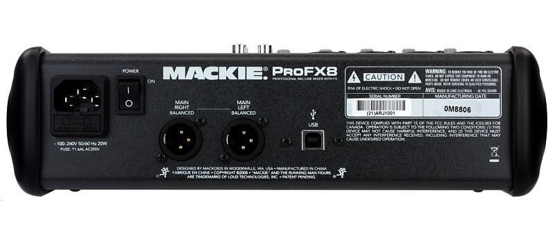 Фото Цифровой микшерный пульт Mackie ProDX8