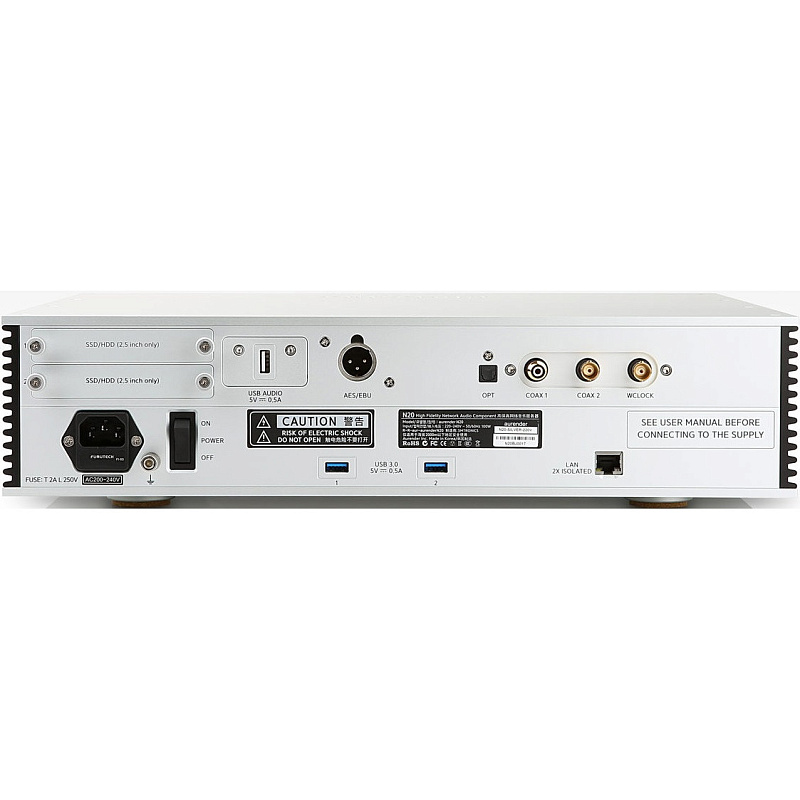 Фото Сетевой плеер Aurender N20 4Tb SSD SILVER