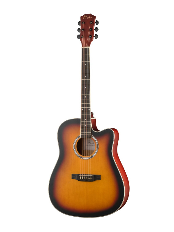 Фото Акустическая гитара Foix FFG-2041C-SB, санберст