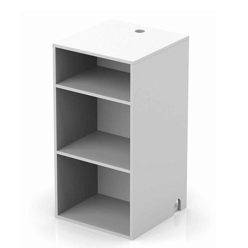 Фото Стойка для винилового проигрывателя Glorious Modular Mix Rack White