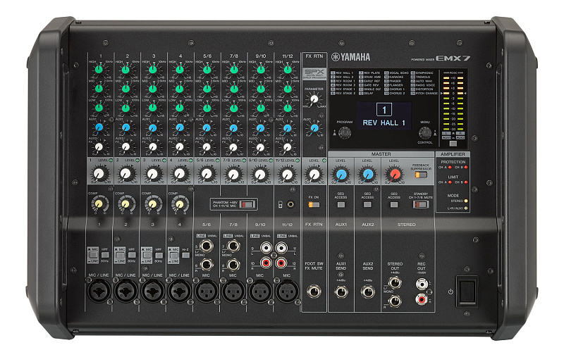 Фото Активный микшерный пульт Yamaha EMX-7