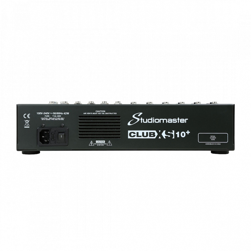 Фото Микшерный пульт STUDIOMASTER CLUB XS10+