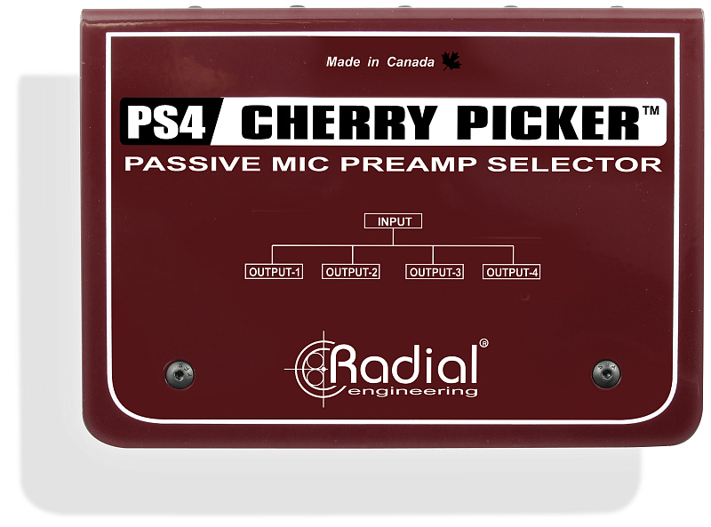 Фото Селектор микрофонного сигнала Radial Cherry Picker (PS4)