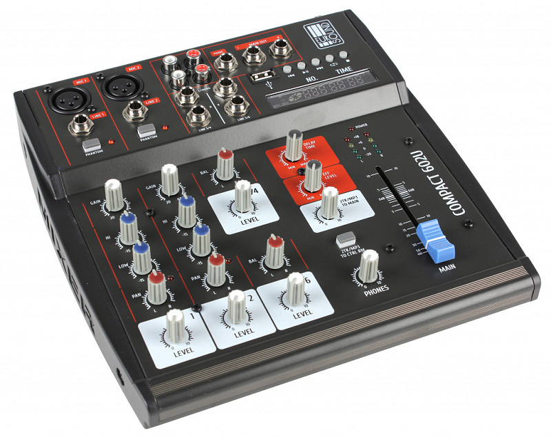 Фото Микшерный пульт EUROSOUND Compact-602U