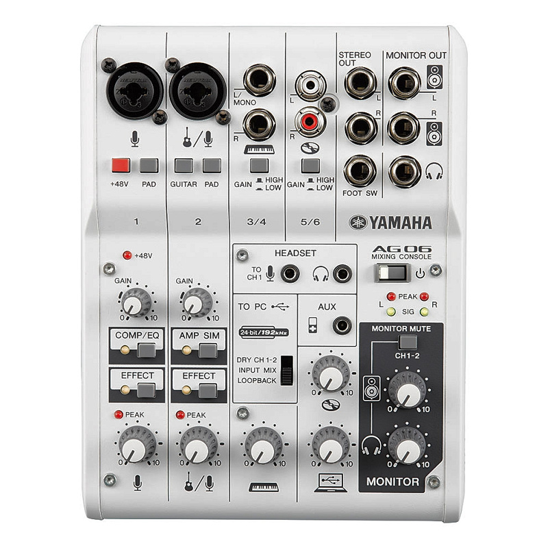 Фото Микшерный пульт Yamaha Audiogram6