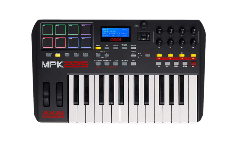 Фото MIDI-клавиатура Akai Pro MPK225