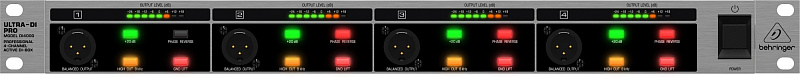 Фото Директ-бокс Behringer DI4000 Ultra-DI Pro